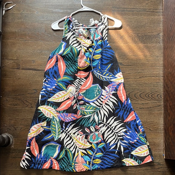C&C California Dresses & Skirts - C&C California Blue Pink Halter Sundress